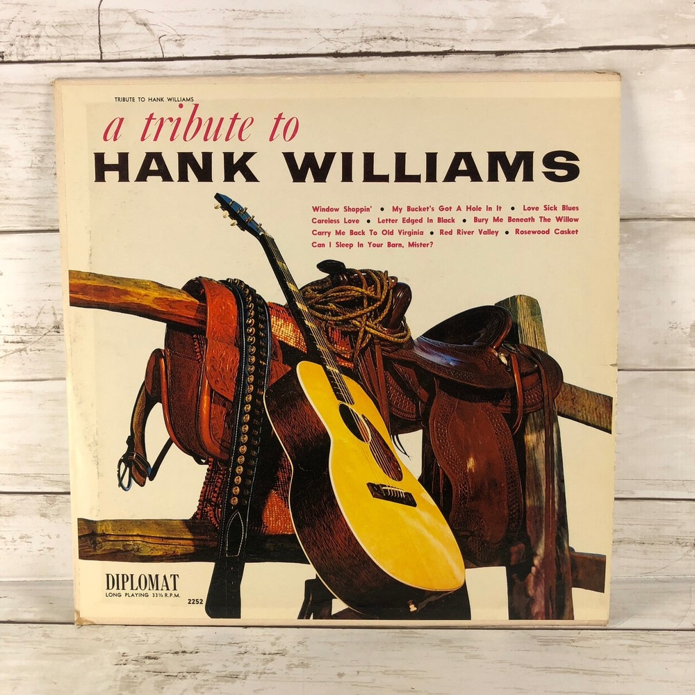 A Tribute to Hank Williams Rusty Harris Diplomat Records 2252 Vinyl LP Country